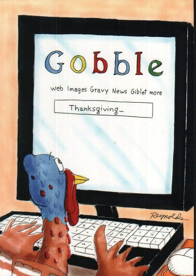 Gobble Thanksgiving Card - Shelburne Country Store