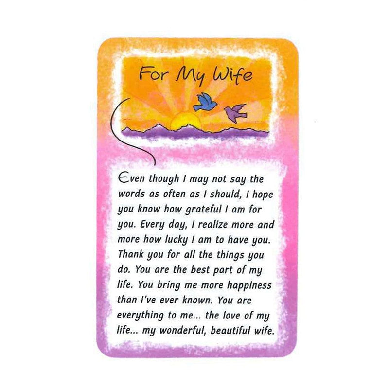 For My Wife - Wallet Card - Shelburne Country Store