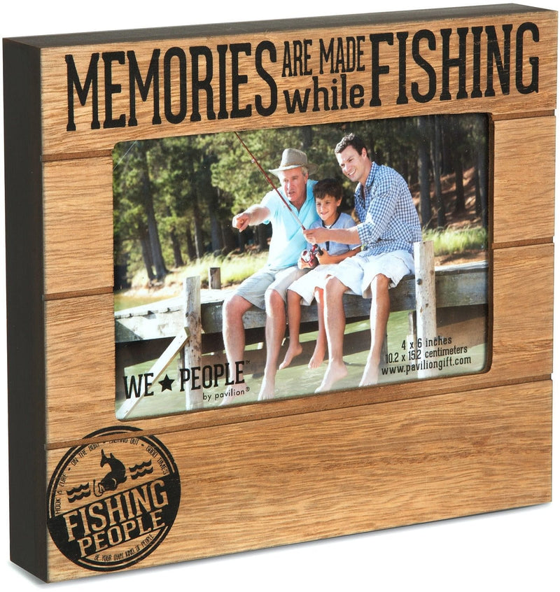 Fishing - Fun Memory 4x6 Picture Frame - Shelburne Country Store