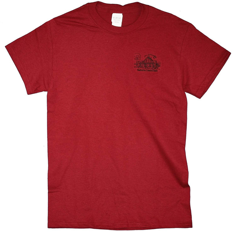 Shelburne Country Store Embroidered T-Shirt - - Shelburne Country Store