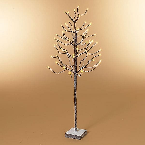 4 Foot Snowy LED Tree - Warm White - Shelburne Country Store