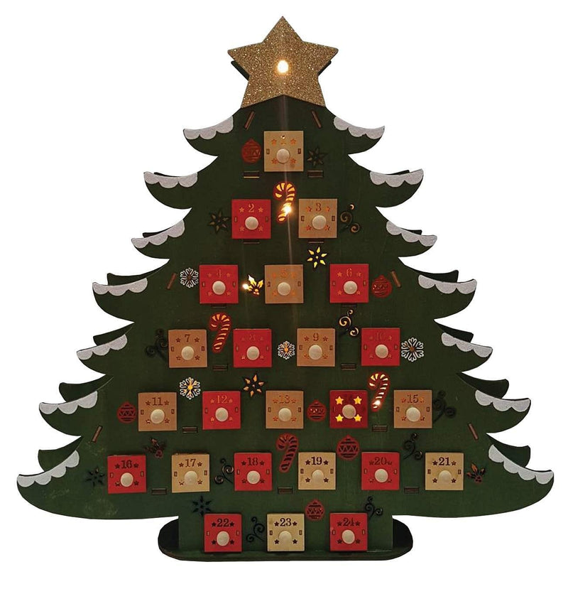 LED Advent Tree - 18" - Shelburne Country Store