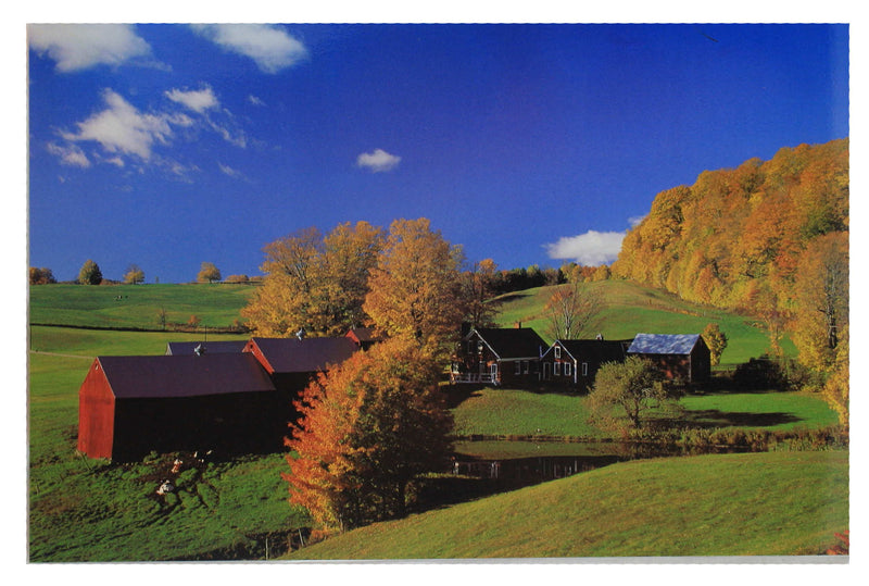 Vermont Placemat - Reversible Rochester / Reading - Shelburne Country Store