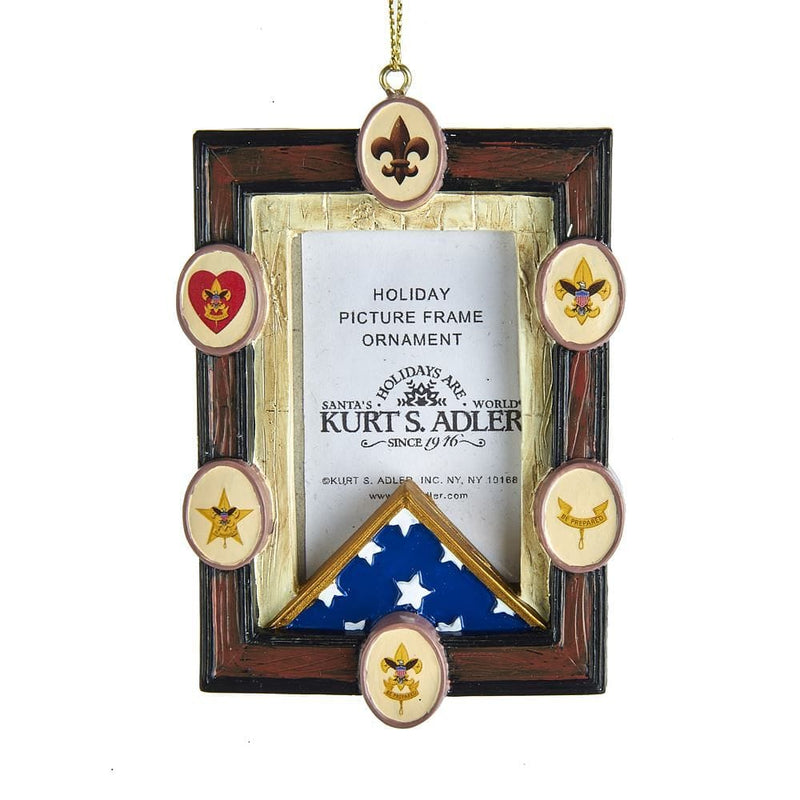 Boy Scouts Of America Picture Frame Ornament - Shelburne Country Store