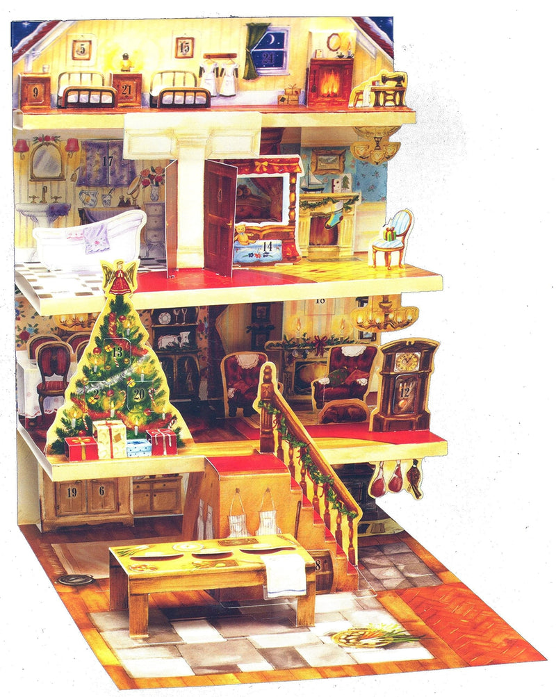3D Popup Advent Calendar - The Night Before Christmas - Shelburne Country Store