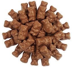 Milk Chocolate Covered Gummy Bears - 1 Pound - Shelburne Country Store