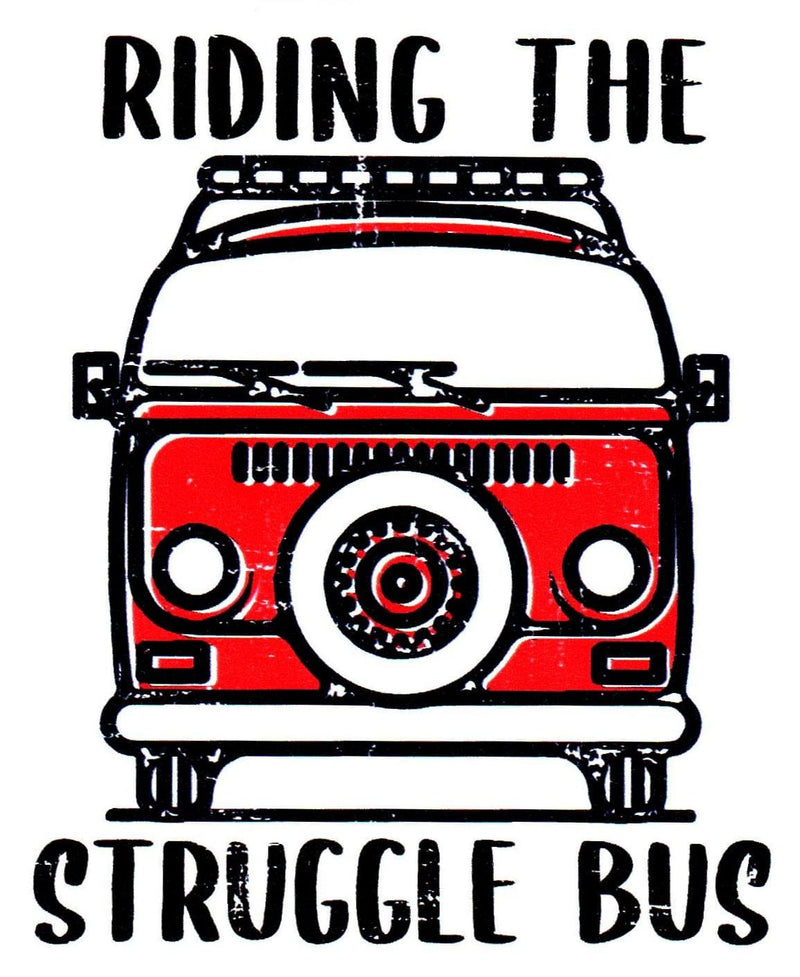 Riding The Struggle Bus Sticker - Shelburne Country Store