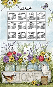 2024 Linen Calendar - Home Floral - Shelburne Country Store