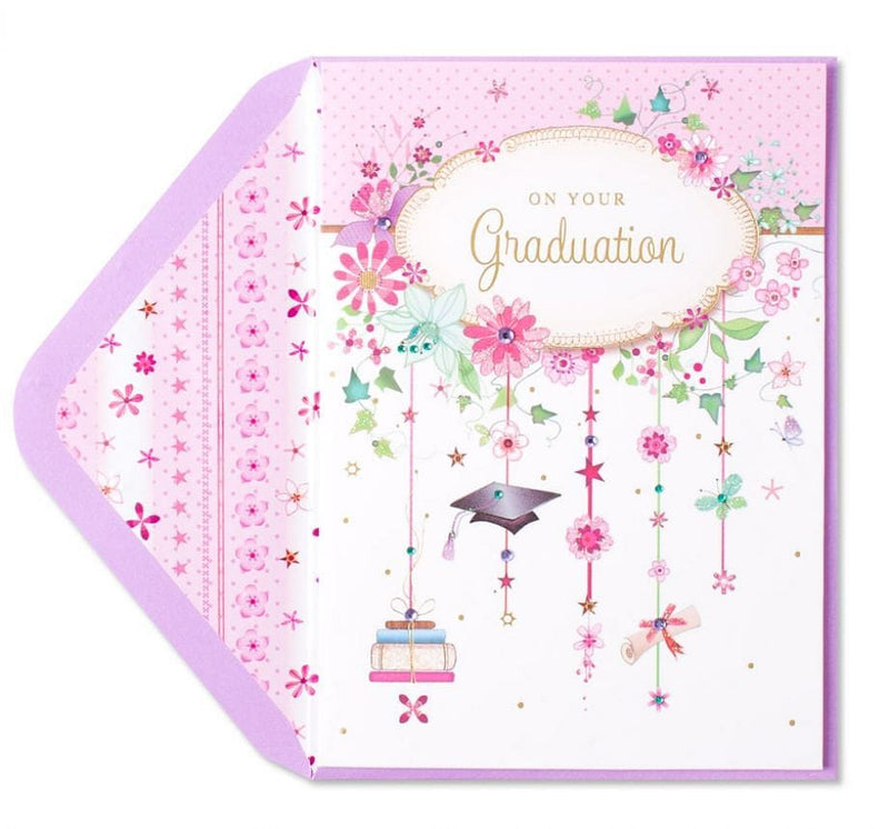 Ivy Flowers Graduation Card - Shelburne Country Store