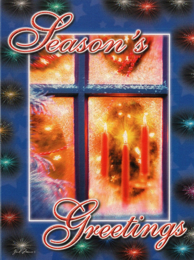 Christmas Card - Lighted Window - Shelburne Country Store