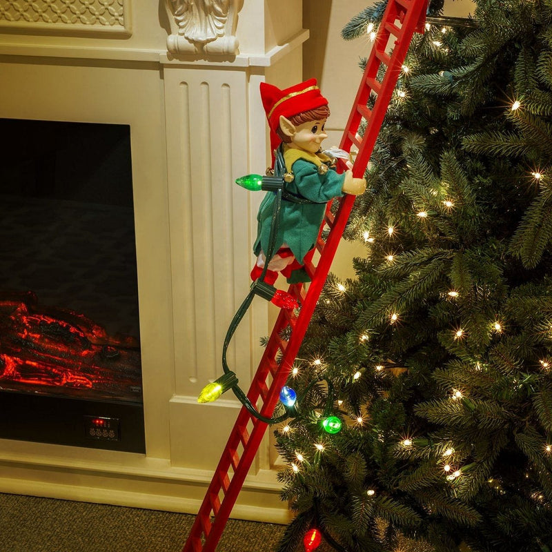 Mr. Christmas 40 inch Super Climbing Elf - Shelburne Country Store