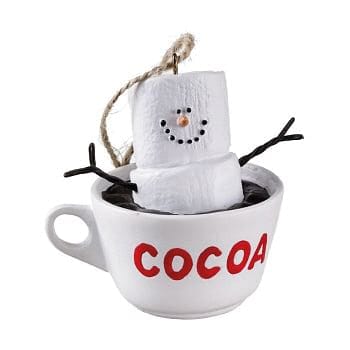 S'mores Cup of Cocoa Ornament. - Shelburne Country Store
