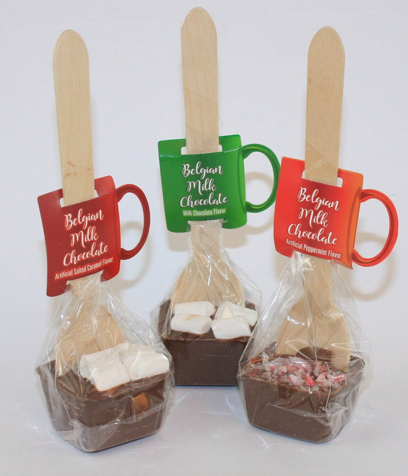 Belgian Hot Cocoa Spoons Gift Set - 3 Pack - Shelburne Country Store