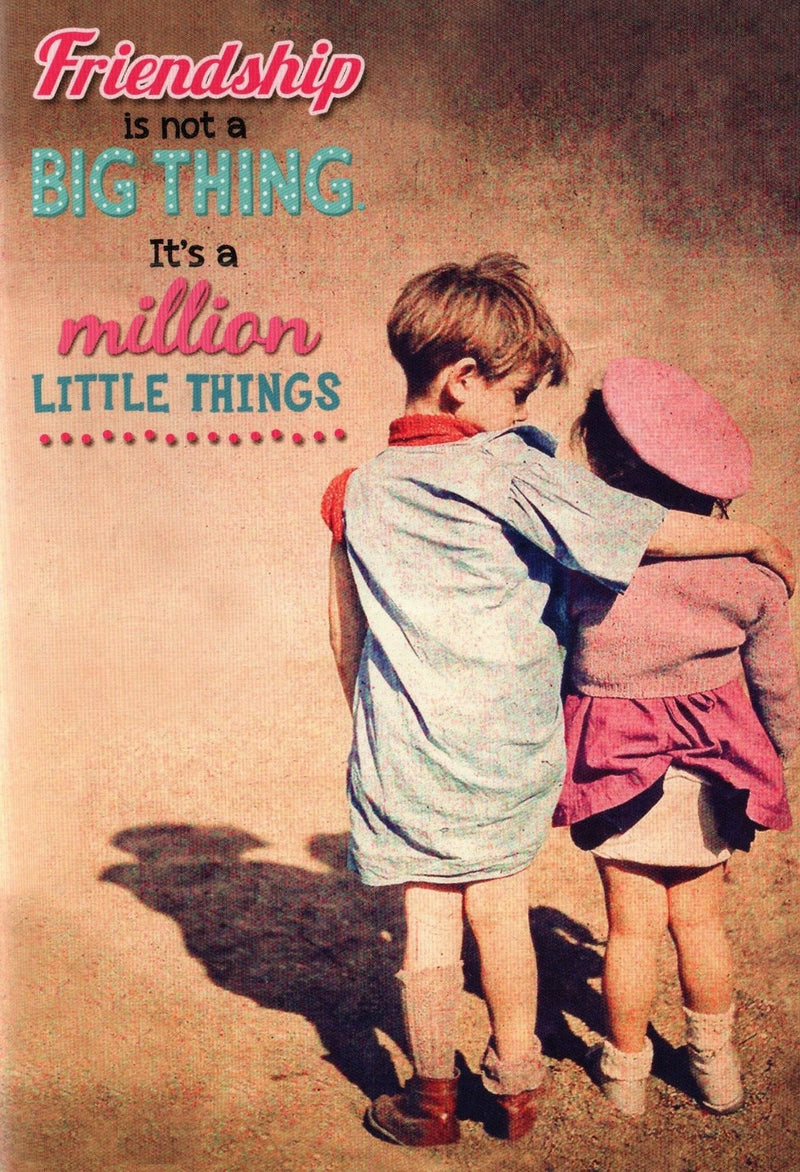 Friendship is a million little things Card - Shelburne Country Store