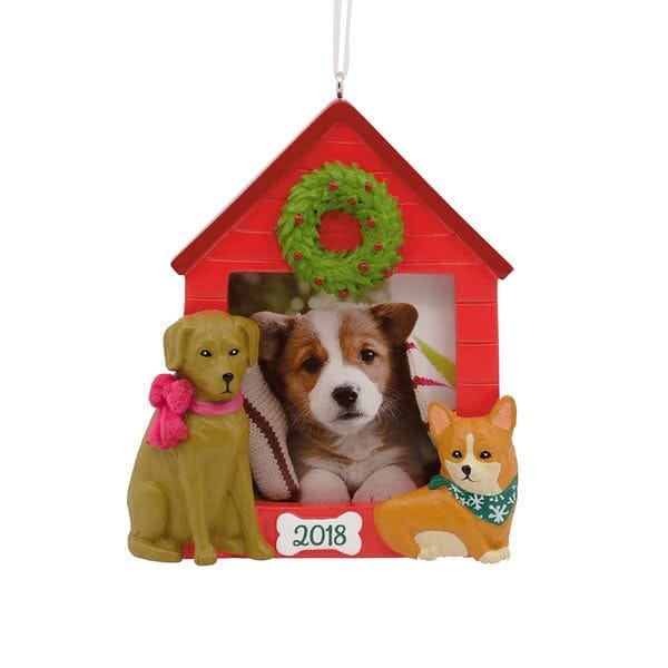 Dog House 2018 Dated Photo Ornament - Shelburne Country Store