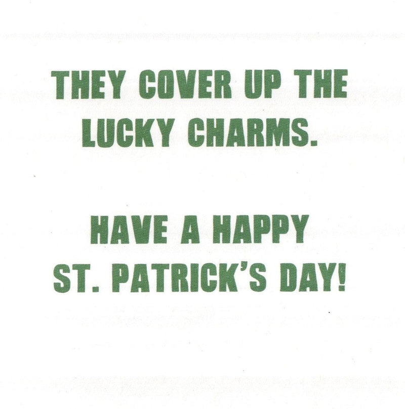 Ever wonder.. St.Patrick's Day Greeting Card - Shelburne Country Store