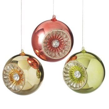 Witches Eye Reflective Orb Ornament -  Pink - Shelburne Country Store