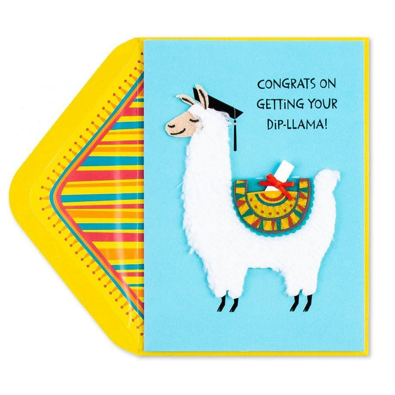 Dip-llama Graduation Card - Shelburne Country Store