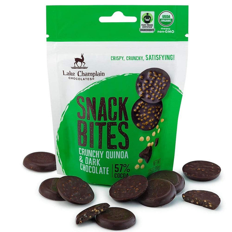 Snack Bites Crunchy Quinoa Dark Chocolate - Shelburne Country Store