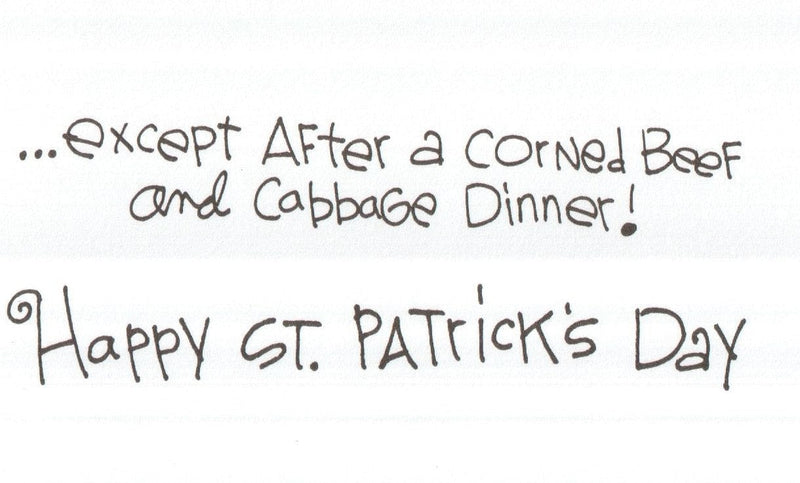 On St.Patrick's Day Greeting Card - Shelburne Country Store