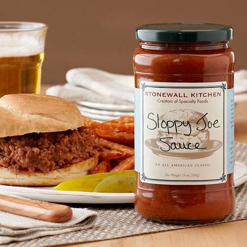 Stonewall Kitchen Sloppy Joe Simmering Sauce - 19 oz jar - Shelburne Country Store