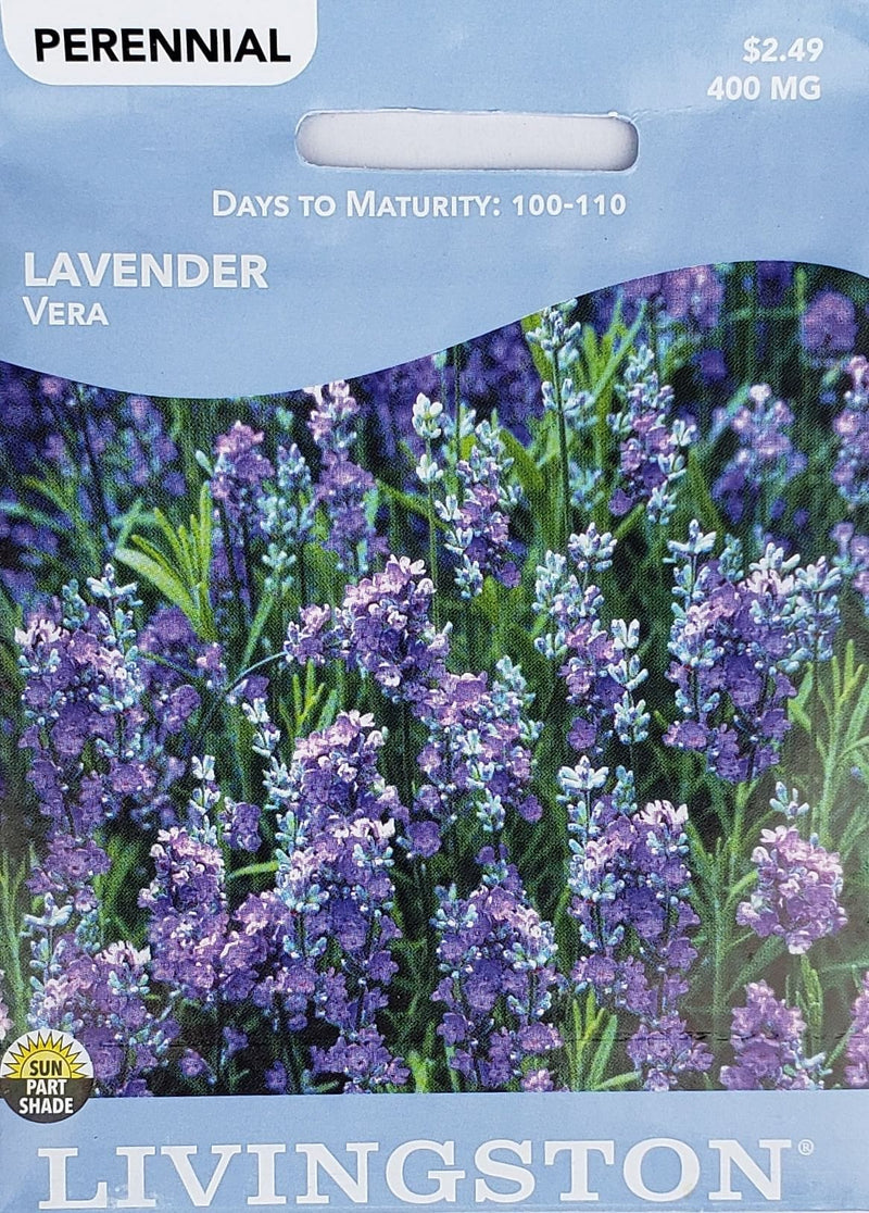 Seed Packet - Lavender - Vera - Shelburne Country Store