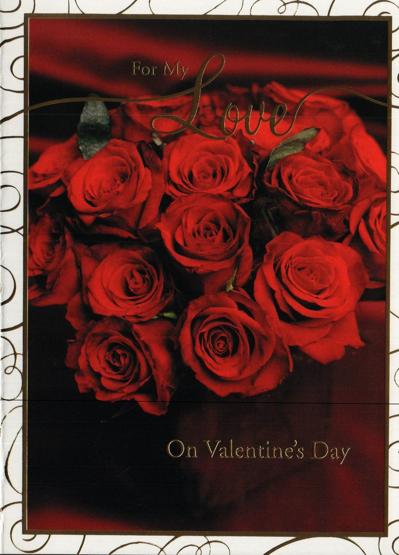For My Love Valentine's Day Card - Shelburne Country Store