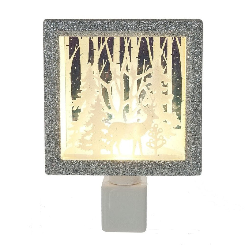 Reindeer Shadow Box LED Night Light - Shelburne Country Store