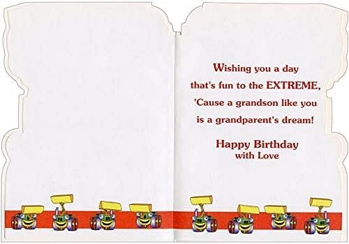 Happy Birthday Grandson Birthday Card - Shelburne Country Store