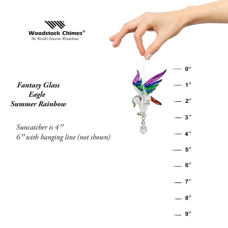 Fantasy Glass - Eagle - Summer Rainbow - Shelburne Country Store
