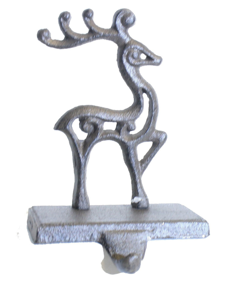 Metal Reindeer Stocking Holder - - Shelburne Country Store