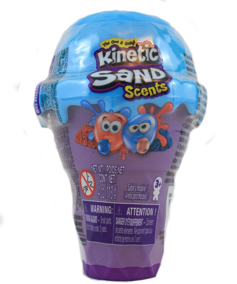 Kinetic Sand Scents - 4oz Ice Cream Cone - Red & Blue Berry - Shelburne Country Store