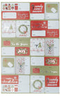 80 Peel & Stick Foil Gift Tags - - Shelburne Country Store