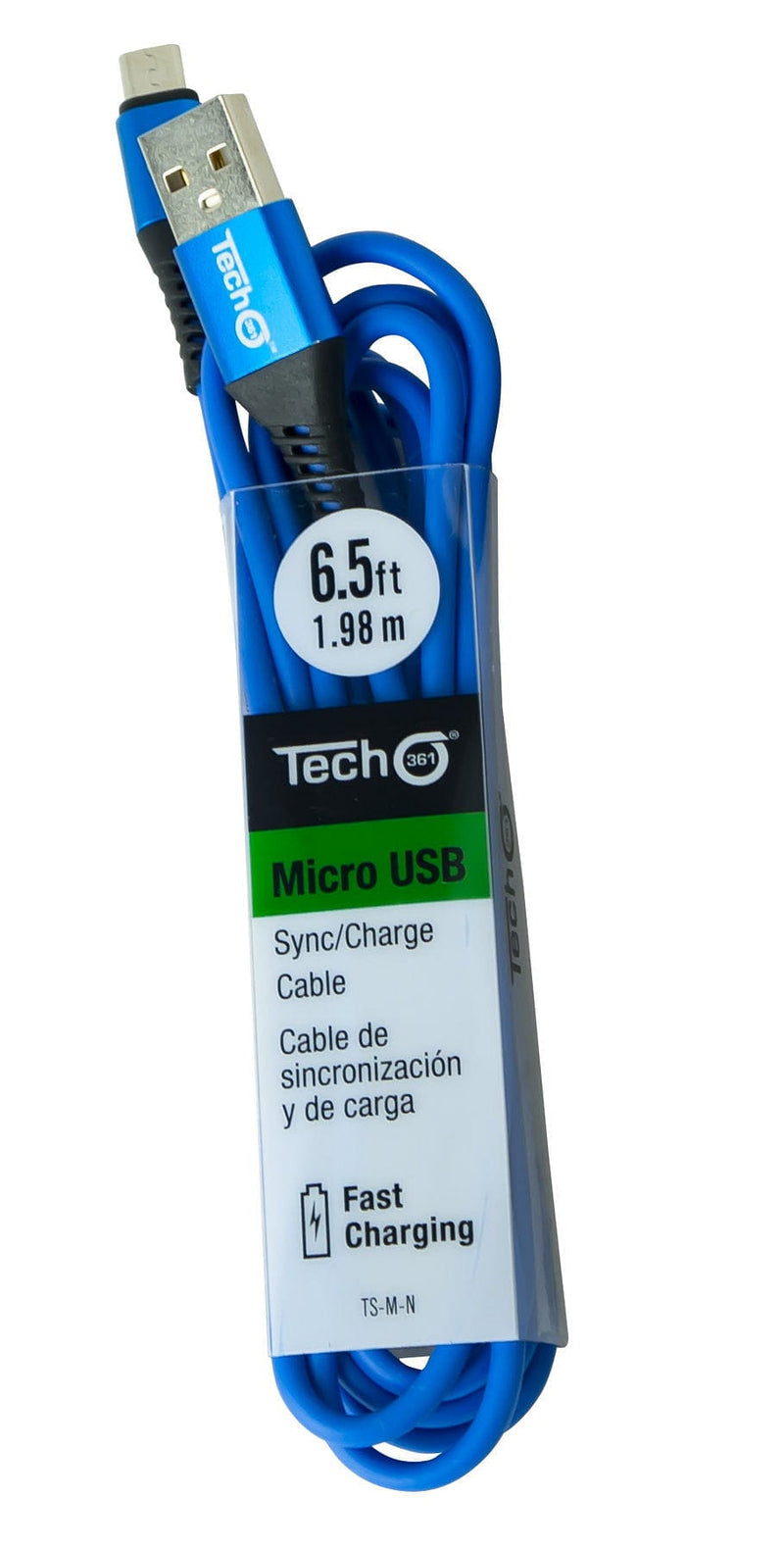 Micro USB 6.5 foot Sync/Charge Cable - - Shelburne Country Store
