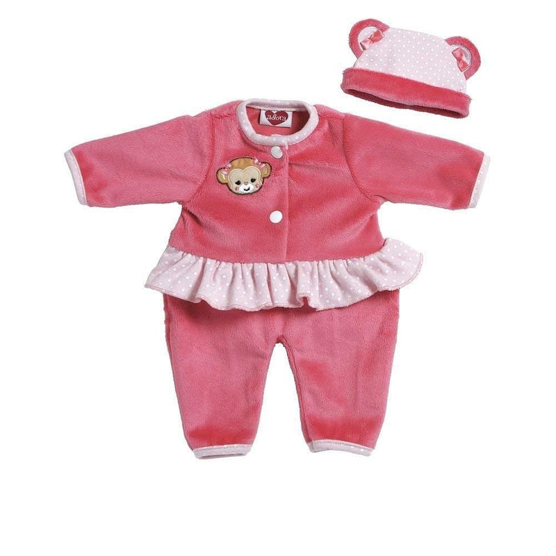 Adora Playtime Baby Outfit - Pink Monkey - Shelburne Country Store