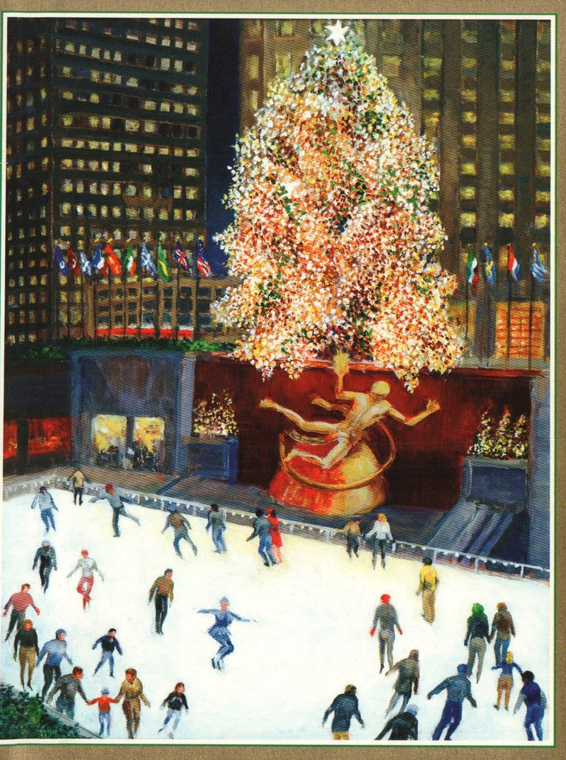 Christmas Card - Rockefeller Center - Shelburne Country Store