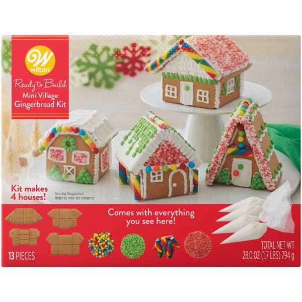 Mini Village Gingerbread Kit - Shelburne Country Store