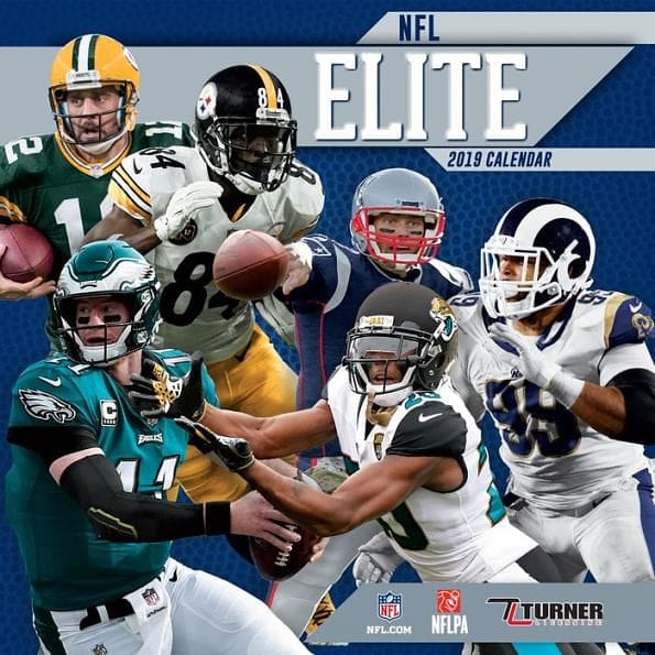 NFL Elite Wall Calender - Shelburne Country Store