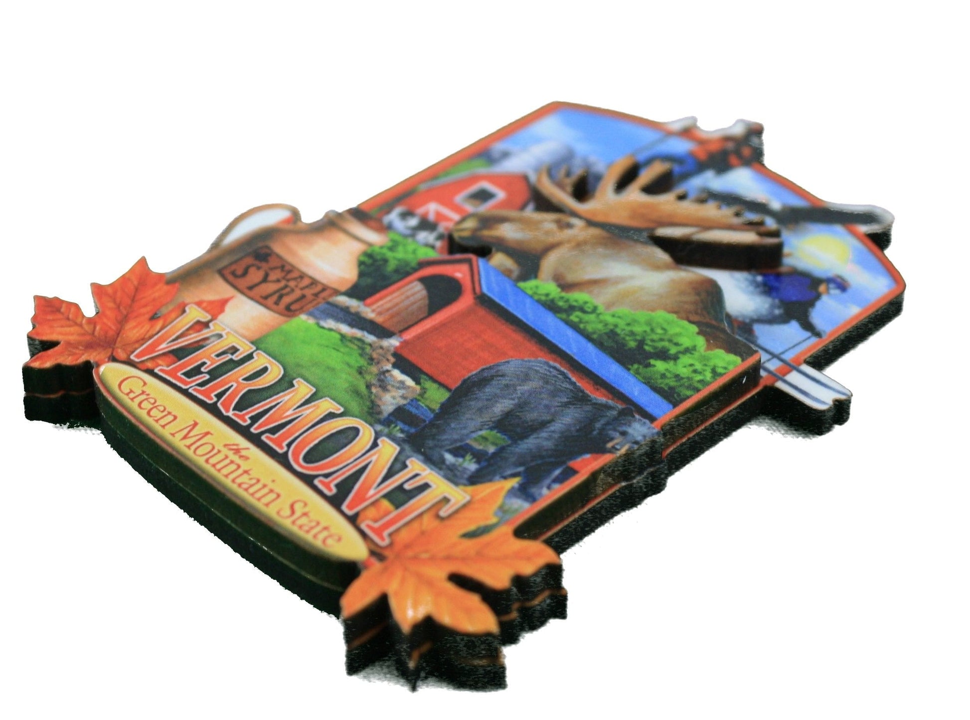3D Artwood Magnet - Bi Level Collage - Shelburne Country Store