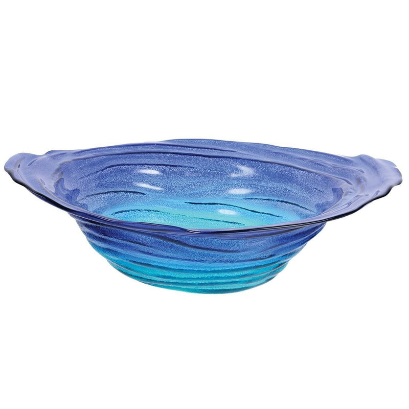Rippled Waves Glass Bowl - Shelburne Country Store