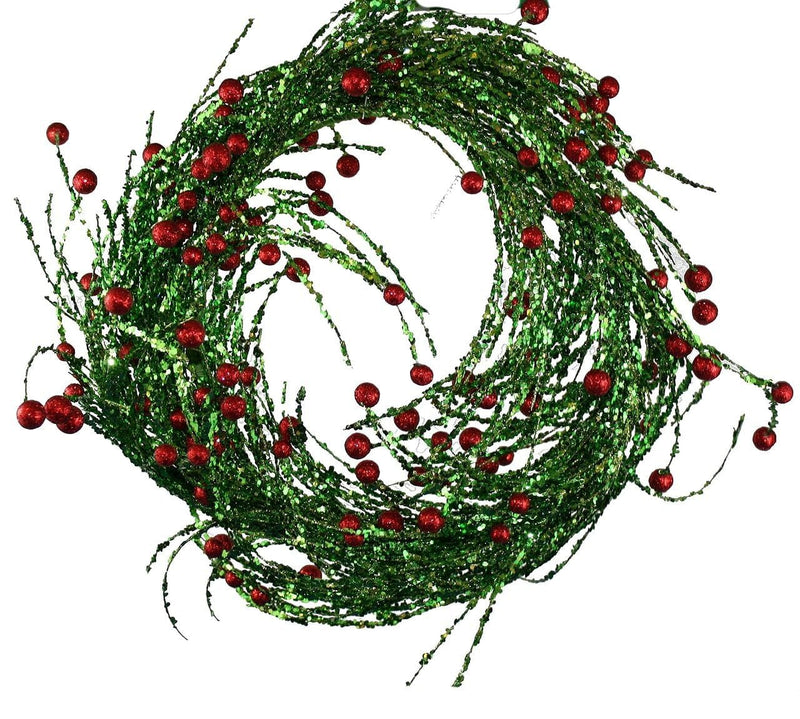 Sparkle Berry Wreath - - Shelburne Country Store