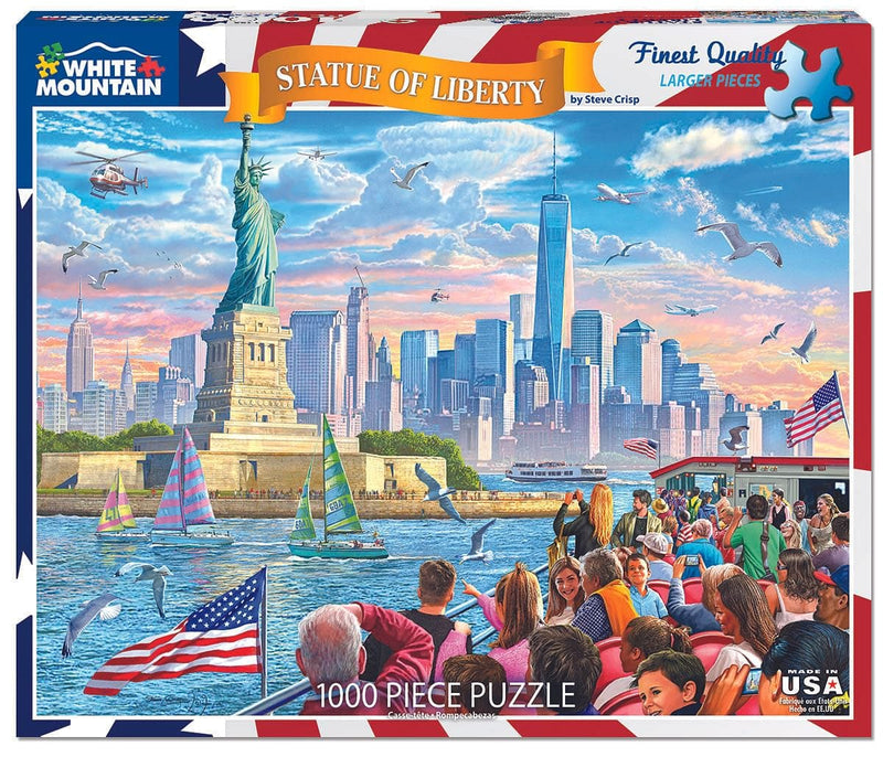 Statue of Liberty - 1000 Piece Jigsaw Puzzle - Shelburne Country Store