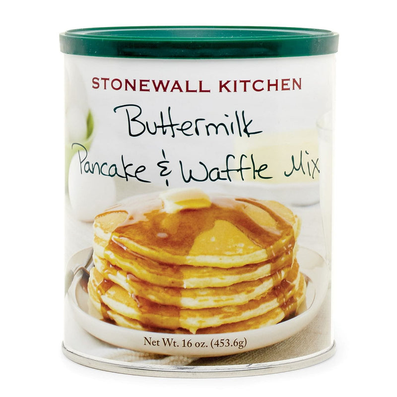 Stonewall Kitchen Buttermilk Pancake & Waffle Mix - 16 oz can - Shelburne Country Store