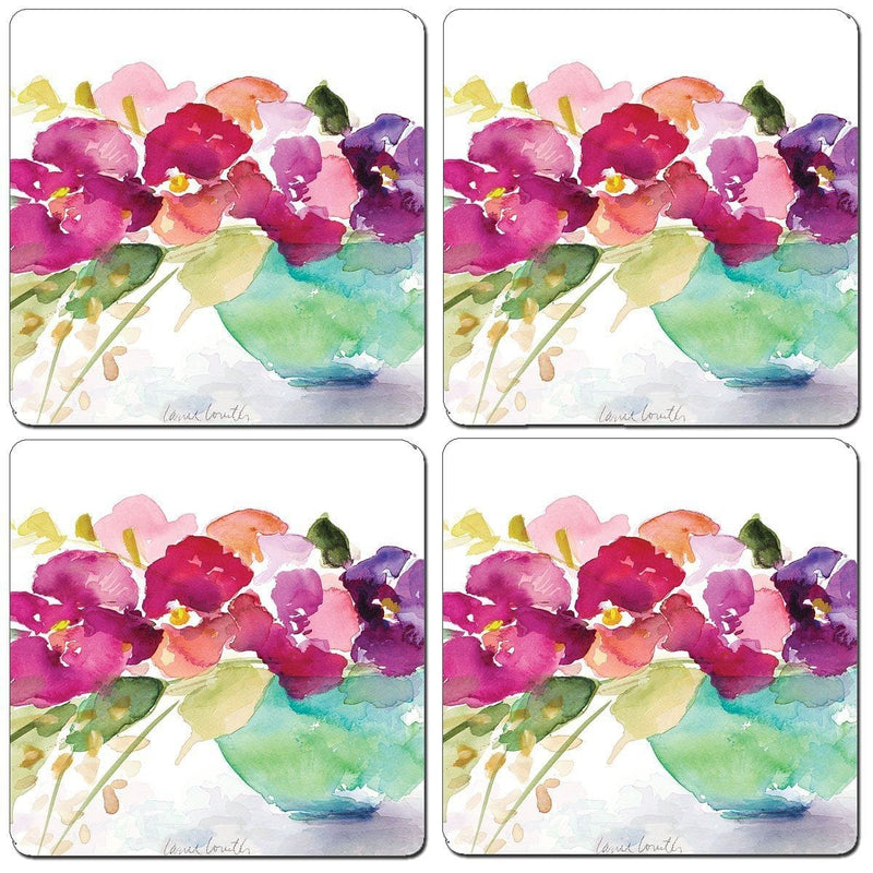 Bowl Of Blooms Boxed Coasters - Shelburne Country Store
