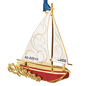 Sloop 3D Ornament - Shelburne Country Store