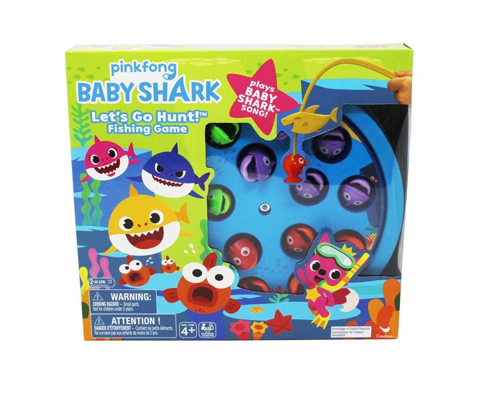 Baby Shark Let's Go Fishing Game