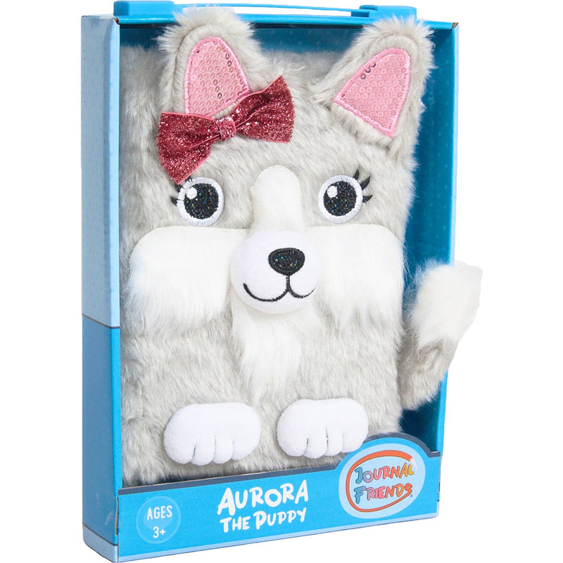 Aurora the Puppy Plush Journal - Shelburne Country Store