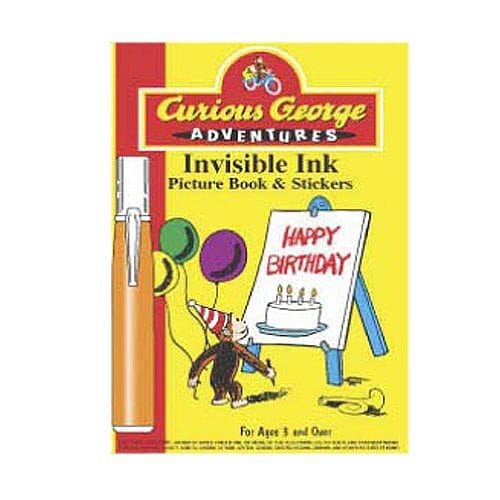 Curious George Inv. Ink Book - - Shelburne Country Store