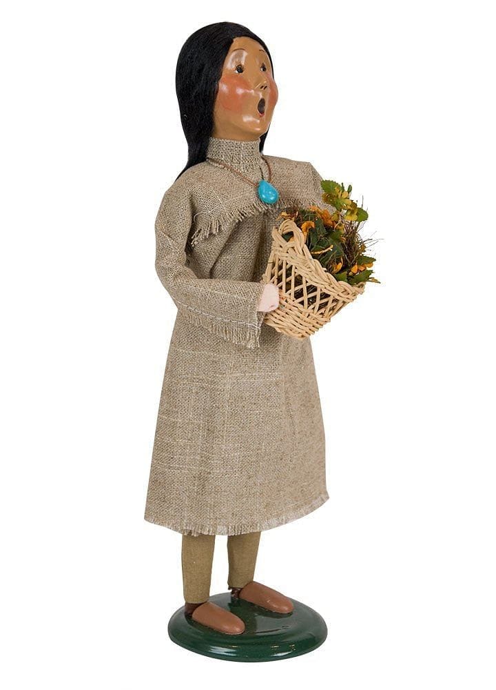 Native American Woman Figurine - Shelburne Country Store
