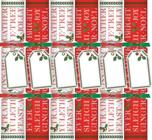 Yuletide Cheer - Christmas Crackers-12 Inch Long/6In - Shelburne Country Store